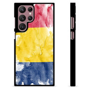 Samsung Galaxy S22 Ultra 5G Suojakuori - Romanian lippu