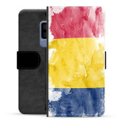 Samsung Galaxy S9 Premium Lompakkokotelo - Romanian lippu