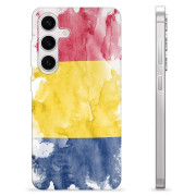 Samsung Galaxy S24 TPU Suojakuori - Romanian lippu