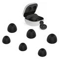 6 kpl korvaavat kuulokkeet kärjet pehmeä silikoni kuulokkeet Caps Cover Samsung Galaxy Buds2 - musta
