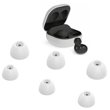 6 kpl korvaavat kuulokkeet kärjet pehmeä silikoni kuulokkeet Caps Cover Samsung Galaxy Buds2