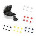 6 kpl korvaavat kuulokkeet kärjet pehmeä silikoni kuulokkeet Caps Cover Samsung Galaxy Buds2 - valkoinen