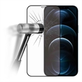 iPhone 12 Pro Max 9D Koko Näytön Peittävä Panssarilasi - 9H - Musta Reuna
