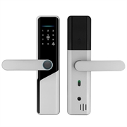 A1 Tuya WiFi Sormenjälki Älykäs ovilukko dynaamisilla salasanoilla ja NFC:llä - hopea