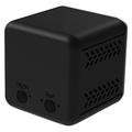 A19 Langaton Mini WiFi Mini-kamera, jossa on infrapunainen yökuvaus ja liikehälytys - musta