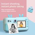 A23 Lasten Mini HD -digitaalikamera, jossa on pikavalokuvatulostus - Sininen