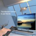AA59-00741A Yleismaailmallinen TV-kaukosäädin Langaton älykäs ohjain Samsung HDTV LED Smart Digital TV:lle - Musta