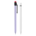 AHASTYLE PT80-1-K Apple Pencil 2. sukupolven stylus-kynälle Silikonisuojus Anti-drop Suojahylsy - Violetti - Lila