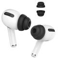 AHASTYLE PT99-2 1 pari Apple AirPods Pro 2 / AirPods Pro silikoni korvakärjet Bluetooth-kuulokkeiden korvatulpat, koko M - musta