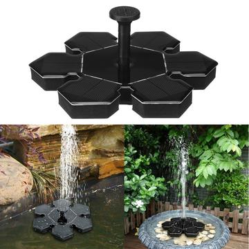 AS20A Mini Solar Powered Fountain vesipumppu Garden Water Feature kelluva kala-altaat koristelu