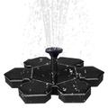 AS20A Mini Solar Powered Fountain vesipumppu Garden Water Feature kelluva kala-altaat koristelu