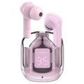 Acefast Crystal T6 True Wireless Stereo Kuulokkeet - Pinkki