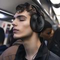 Acefast H3 Over-Ear ANC langattomat kuulokkeet Bluetooth 5.3 - musta
