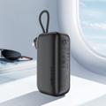 Acefast M27-10000 Mini Powerbank 10000mAh USB-C-kaapelilla - 22.5W - musta