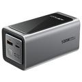Acefast M33 20000mAh:n varavirtalähde, jossa on 1.96 tuuman TFT-näyttö ja USB-C-kaapeli – 100W – harmaa