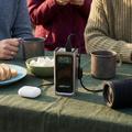 Acefast M33 20000mAh:n varavirtalähde, jossa on 1.96 tuuman TFT-näyttö ja USB-C-kaapeli – 100W – harmaa