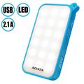 Adata D8000L 8000mAh Dual USB Varavirtalähde LED-valolla