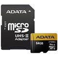 Adata Premier One MicroSDXC UHS-II Muistikortti AUSDX64GUII3CL10-CA1