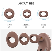 Samsung Galaxy Buds Live Ahastyle PT132 silikoniset korvanapit