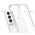 Samsung Galaxy S22 5G Naarmuuntumisen Estävä Hybridi Suojakuori - Kristallinkirkas