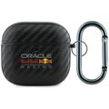 AirPods 4/AirPods 5 Oracle Red Bull Carbon Logo kotelo - Musta