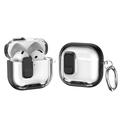 AirPods 4 Suojaava hybridi kotelo lukolla ja koukulla
