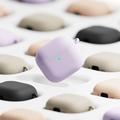 AirPods 4 Ringke Silikonikotelo - Iskunkestävä suoja - vaalean violetti