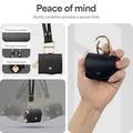 AirPods 4 Spigen Cyrill Mini -kotelo olkahihnalla - Musta