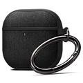 AirPods 4 Spigen Urban Fit Hybridikotelo - Musta
