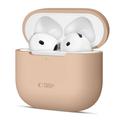 AirPods 4 Tech-Protect silikonikotelo - Caffè Latte
