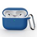 AirPods Pro 3 Silikonikotelo Karabiinilla - Tummansininen
