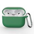 AirPods Pro 3 Silikonikotelo Karabiinilla - Vihreä