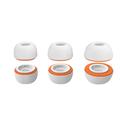 AirPods Pro/Pro 2 AhaStyle WG181 -korvakuulokkeet - 3 paria - valkoinen / oranssi