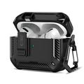 Airpods Pro 3 Tech-Protect Carbonox -kotelo - musta