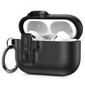 Airpods Pro 3 Tech-Protect Slim Hook -kotelo - Musta