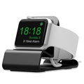 Aluminum Alloy Apple Watch Series SE/6/5/4/3/2/1 Latausjalusta - Harmaa