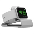 Aluminum Alloy Apple Watch Series SE/6/5/4/3/2/1 Latausjalusta - Hopea