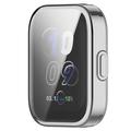 Amazfit Bip 5 Unity Galvanoitu TPU Suojakotelo - Hopea