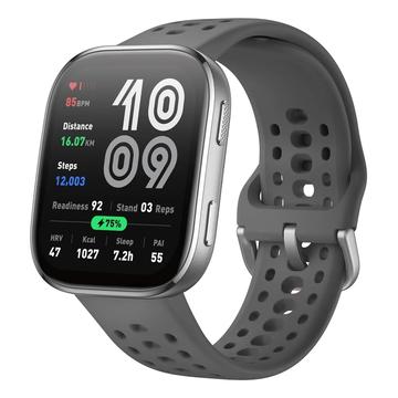 Amazfit Bip 6 älykello - 1.97" AMOLED - Puuhiili