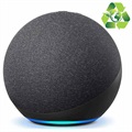Amazon Echo Dot 4 Älykäs Kaiutin kanssa Alexa Assistant - Puuhiili