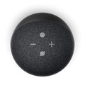 Amazon Echo Dot 4 Älykäs Kaiutin kanssa Alexa Assistant - Puuhiili