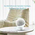 Amazon Echo Dot 5. sukupolven / 4. sukupolven liukastumisen estävä työpöytäteline - valkoinen