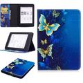 Amazon Kindle Paperwhite 3/2 (2015) Wonder-sarja Folio Kotelo - Sininen Perhoset