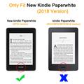 Amazon Kindle Paperwhite 4 2020/2019/2018 Smart Folio-kotelo - Tummansininen