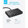 Anker 4-in-1 USB-C-keskitin - 10Gbps data, 100W teho, 4K-ulostulo