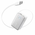 Anker Nano 10000mAh -varavirtalähde sisäänvedettävällä USB-C-kaapelilla - 45W