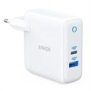 Anker PowerPort PD+ 2 Dual-Port seinälaturi - 35W - Valkoinen