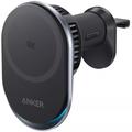 Anker Prime Qi2 MagGo 25W MagSafe langaton laturi / autoteline - musta