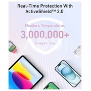 Anker Zolo 20000mAh powerbank 30W - USB-C-kaapeli, PD, QC - valkoinen