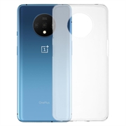 Anti-Slip OnePlus 7T TPU Suojakuori - Läpinäkyvä
